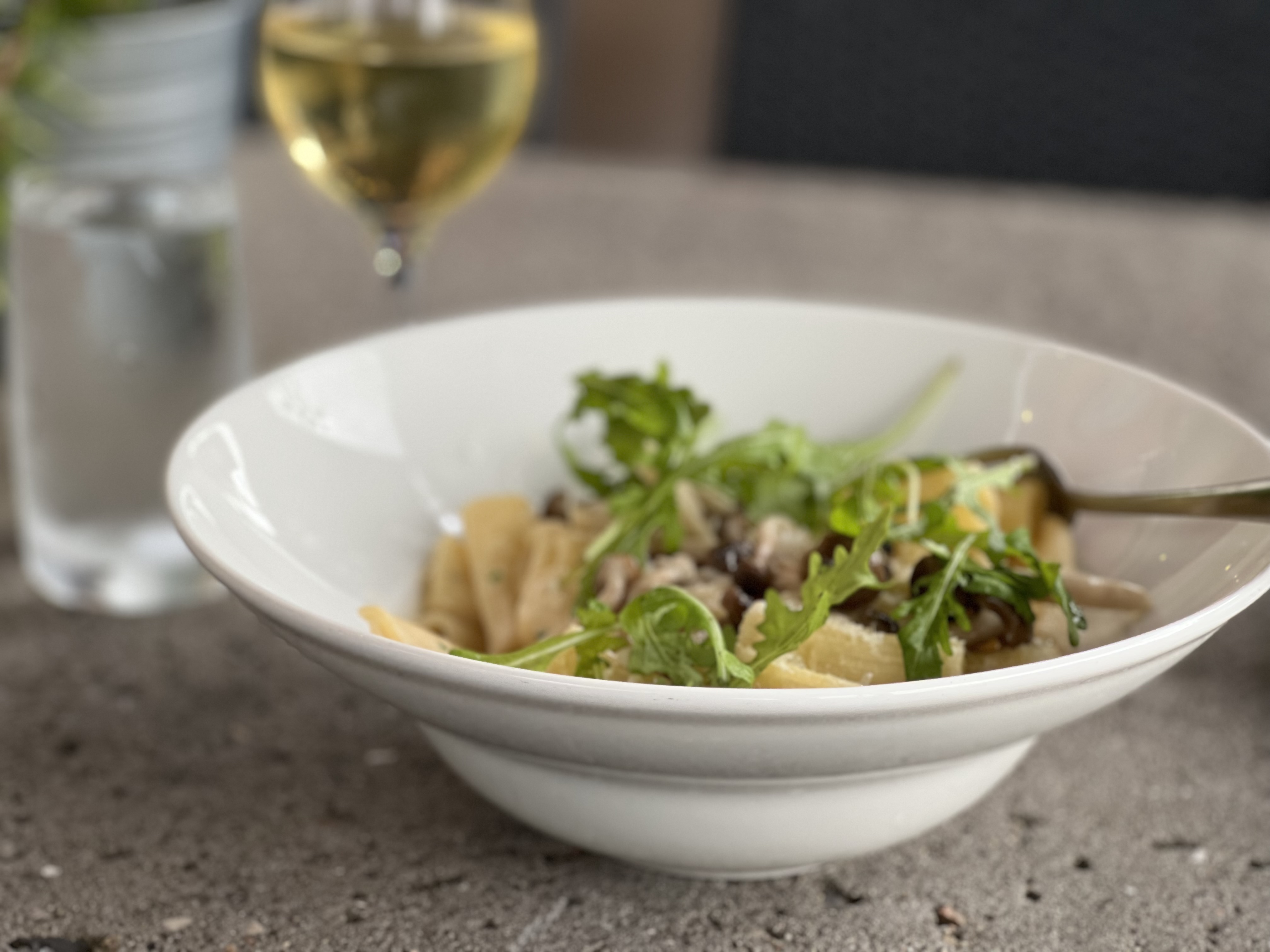 pasta med trøfler